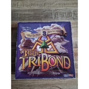 Vintage Bible Tribond Board Game Complete